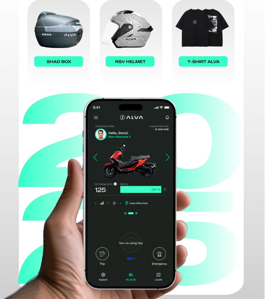 Aplikasi Motor Listrik: Kenali Fitur My ALVA untuk Kendali Berkendara yang Lebih Pintar